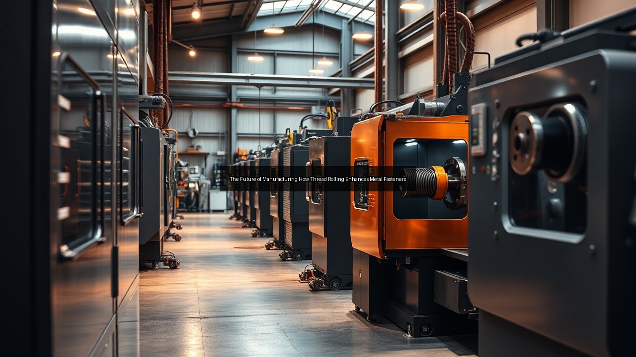 fastener rolling service threads thread rolling grinding
